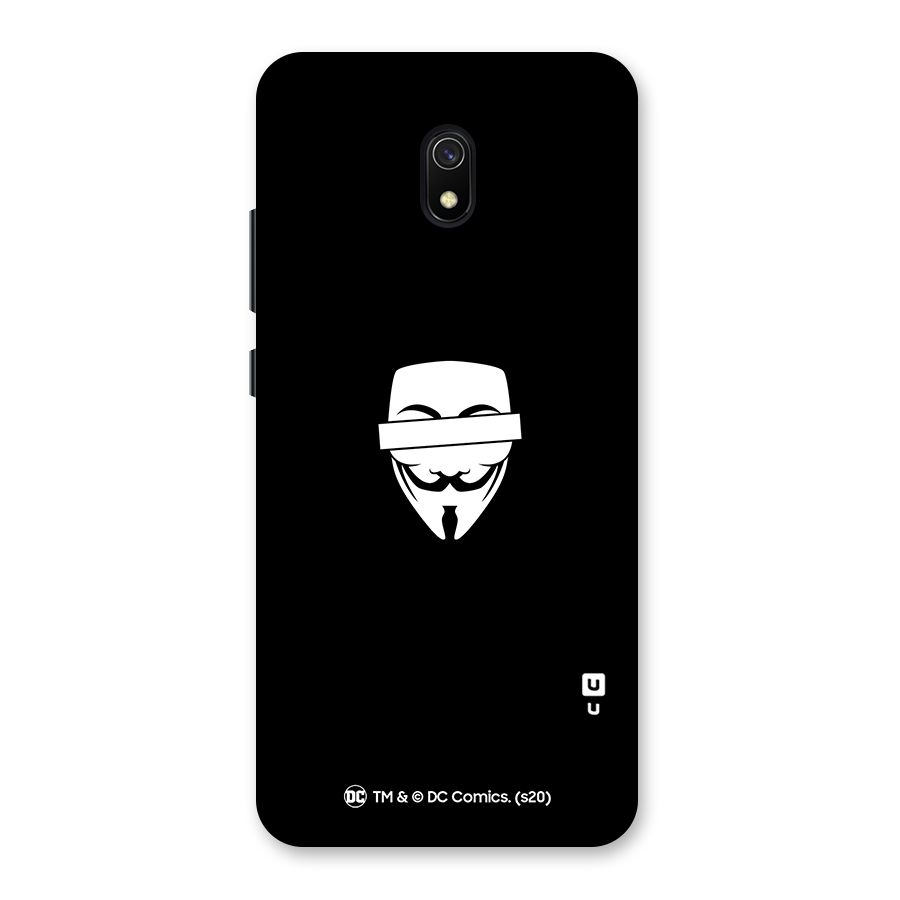 Vendetta Minimal Mask Back Case for Redmi 8A