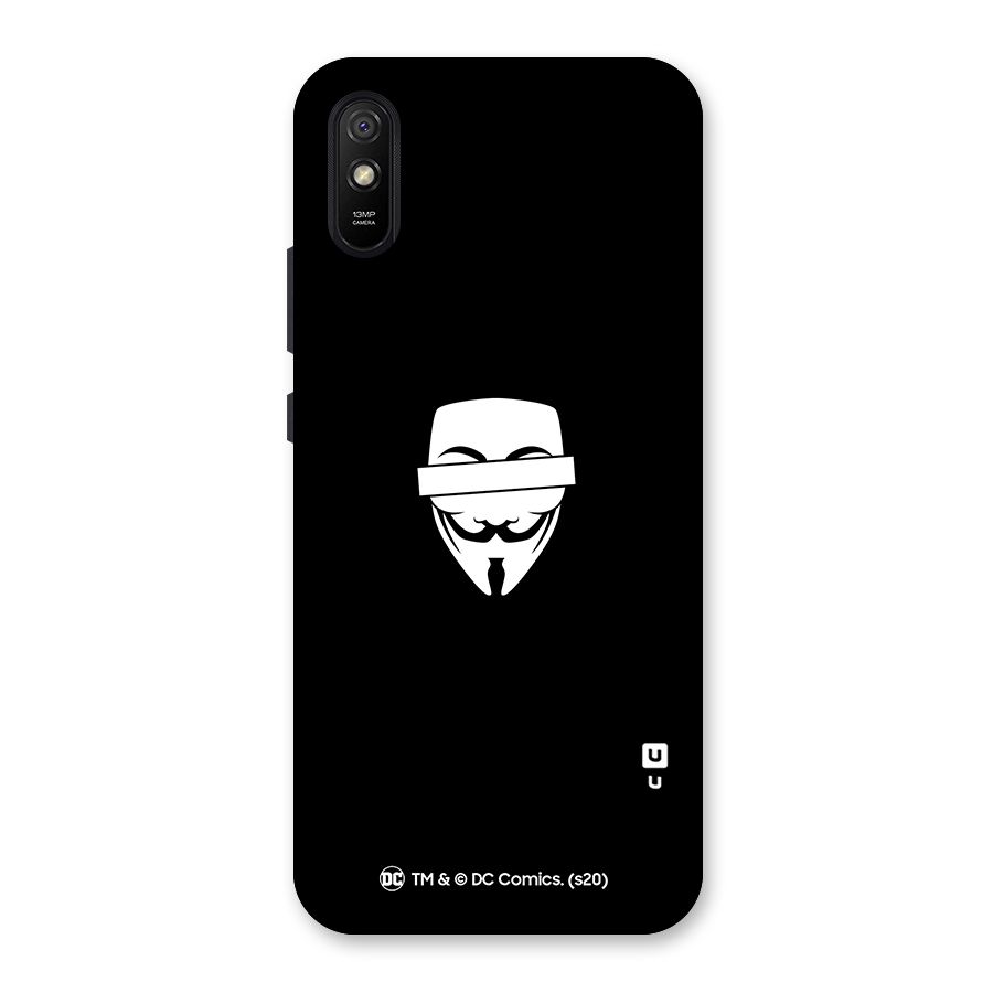 Vendetta Minimal Mask Back Case for Redmi 9A