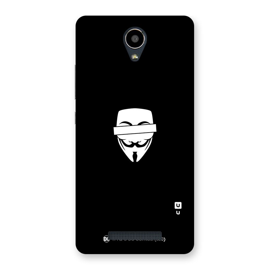 Vendetta Minimal Mask Back Case for Redmi Note 2