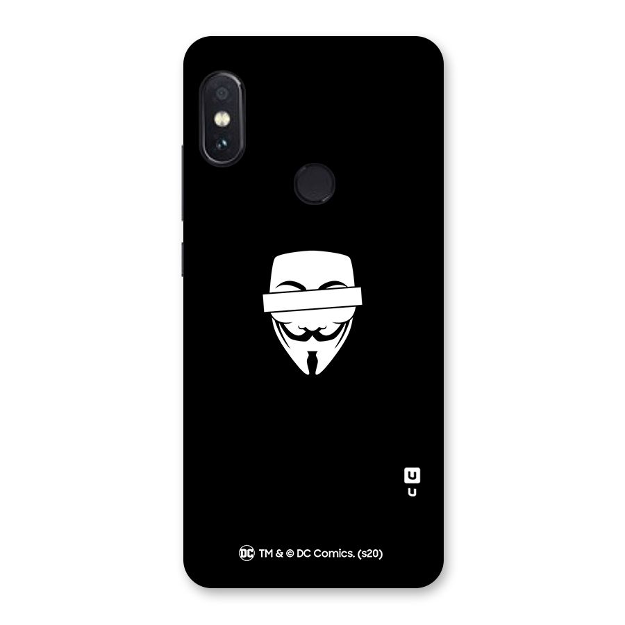 Vendetta Minimal Mask Back Case for Redmi Note 5 Pro