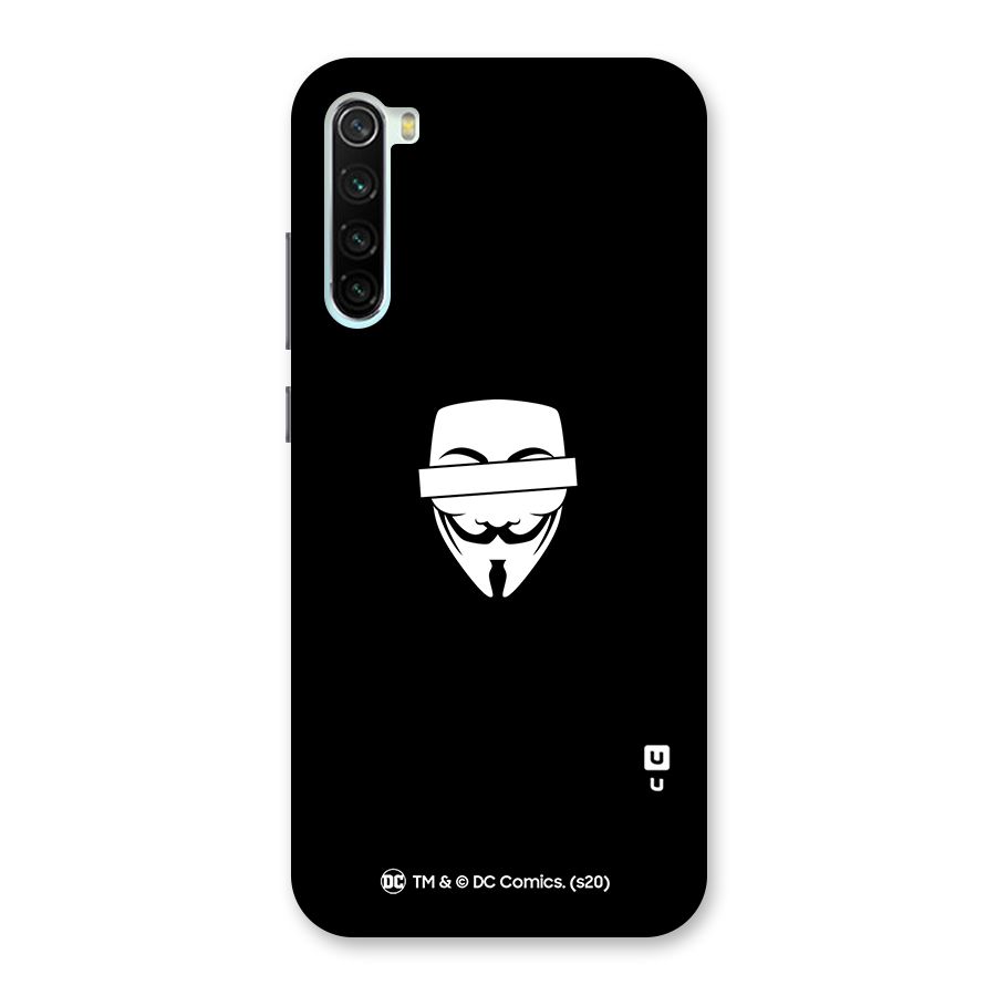 Vendetta Minimal Mask Back Case for Redmi Note 8