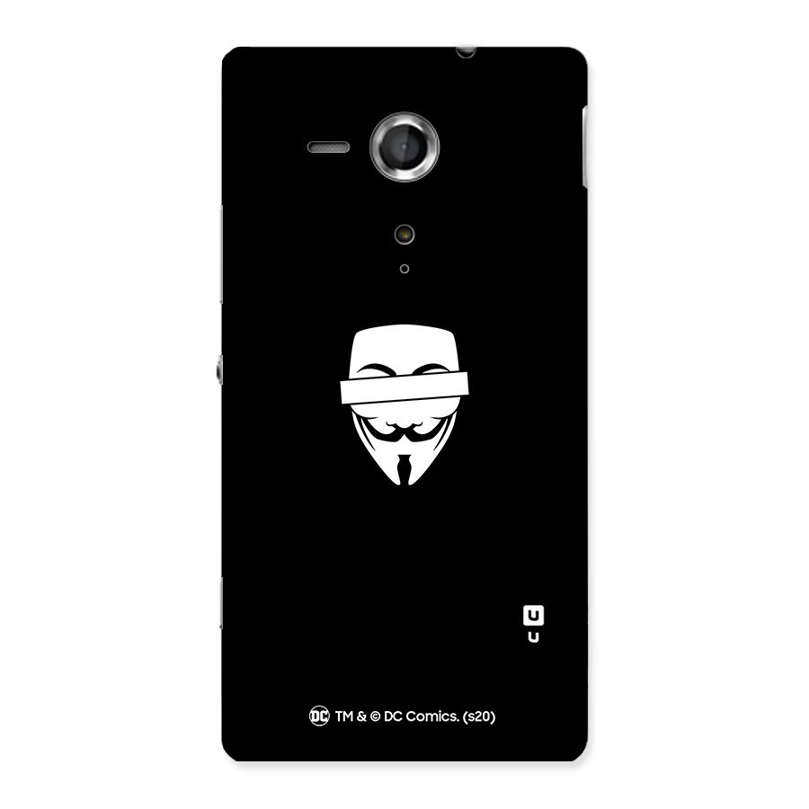 Vendetta Minimal Mask Back Case for Sony Xperia SP