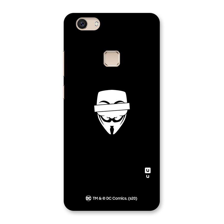 Vendetta Minimal Mask Back Case for Vivo V7