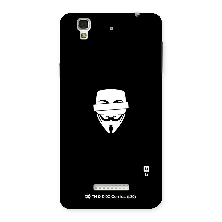 Vendetta Minimal Mask Back Case for Yu Yureka