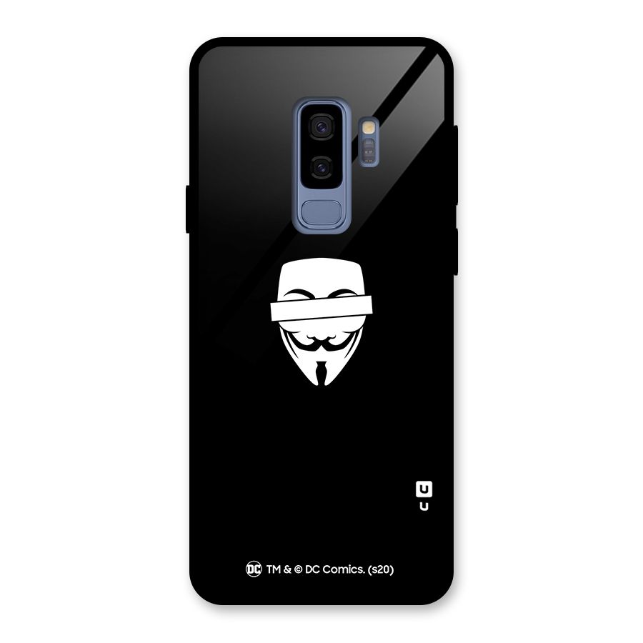 Vendetta Minimal Mask Glass Back Case for Galaxy S9 Plus