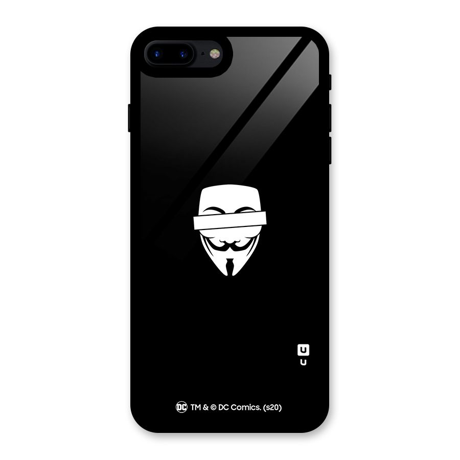 Vendetta Minimal Mask Glass Back Case for iPhone 8 Plus