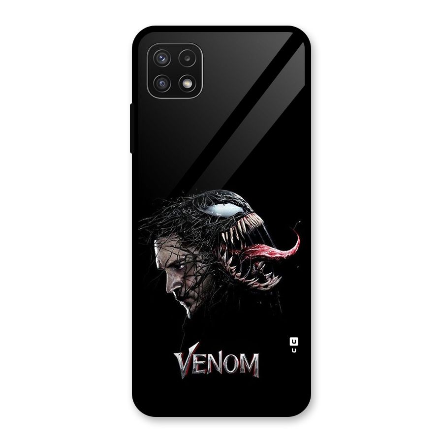 Venom Rage Glass Back Case for Galaxy A22 5G