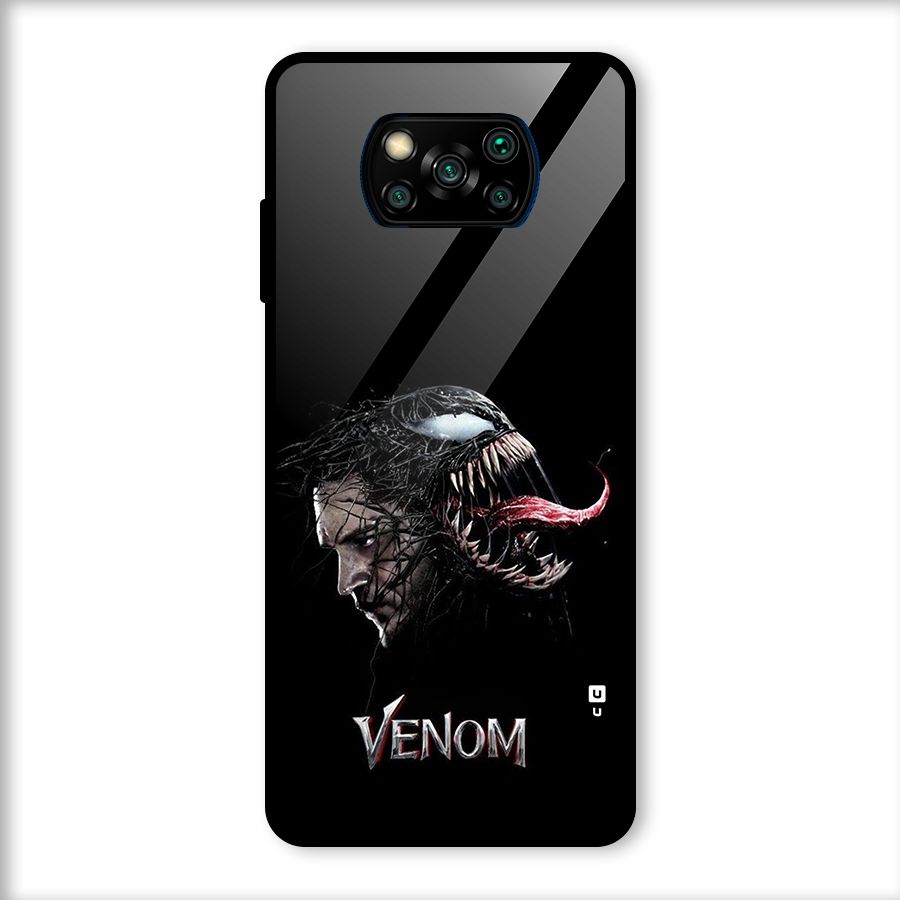 Venom Rage Glass Back Case for Poco X3