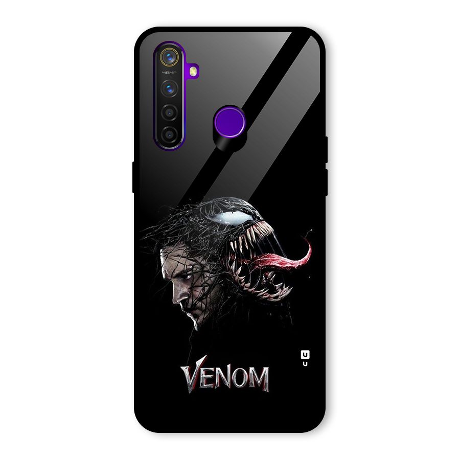 Venom Rage Glass Back Case for Realme 5 Pro