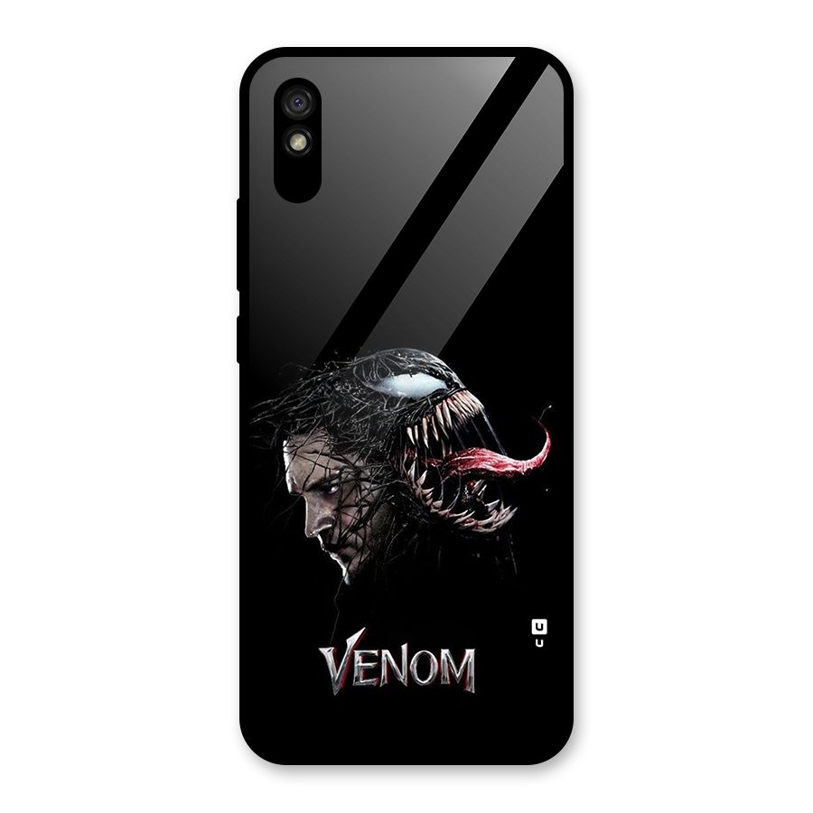 Venom Rage Glass Back Case for Redmi 9i