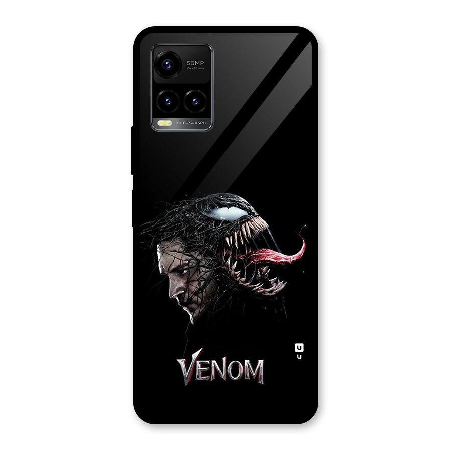 Venom Rage Glass Back Case for Vivo Y21G