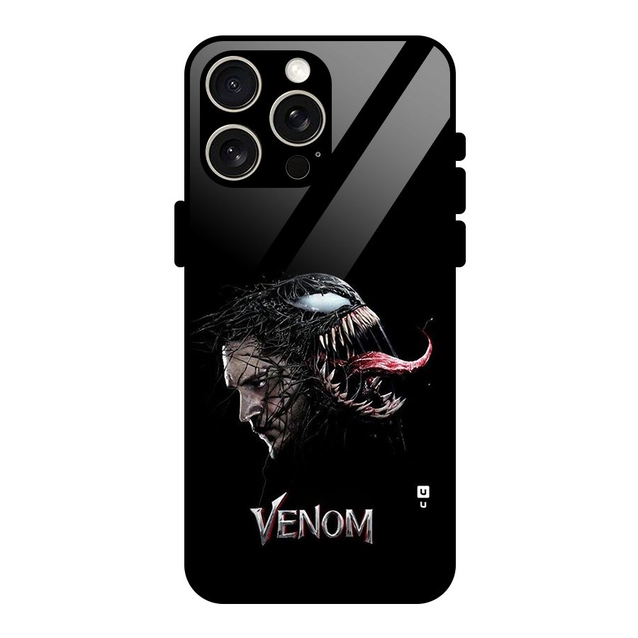 Venom Rage Glass Back Case for iPhone 15 Pro Max
