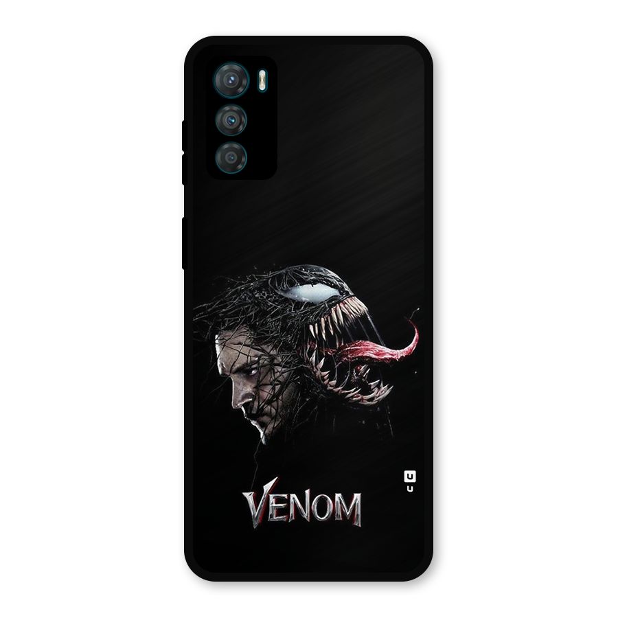 Venom Rage Metal Back Case for Moto G42
