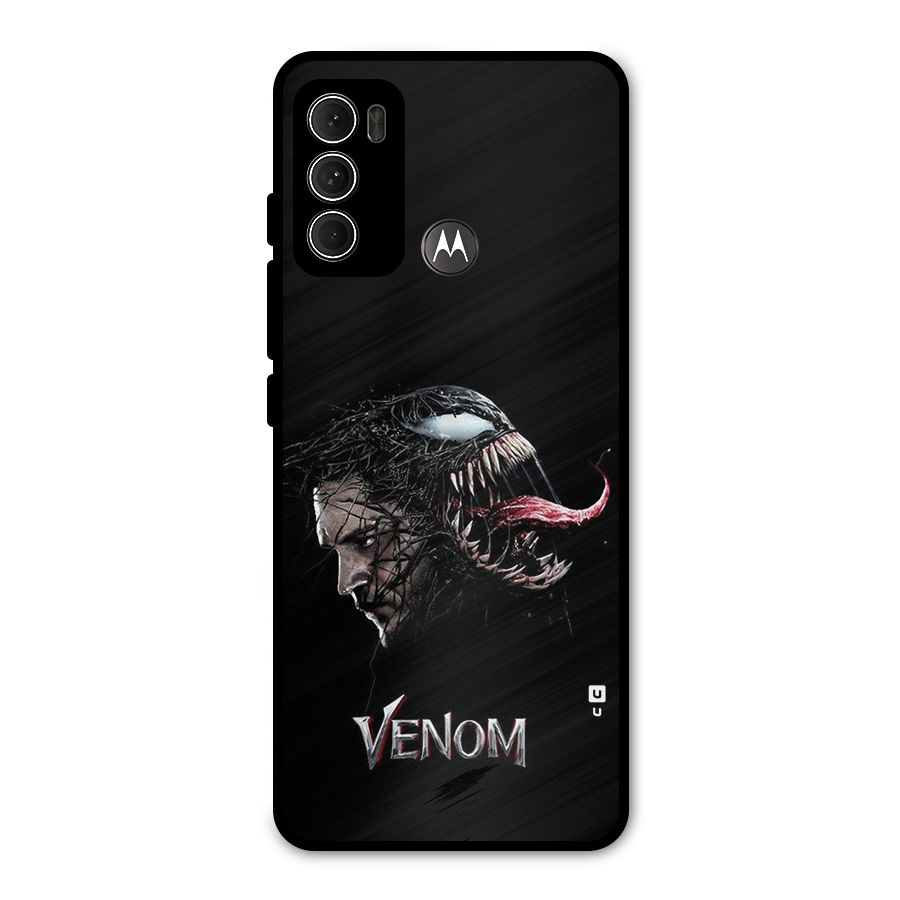 Venom Rage Metal Back Case for Moto G60