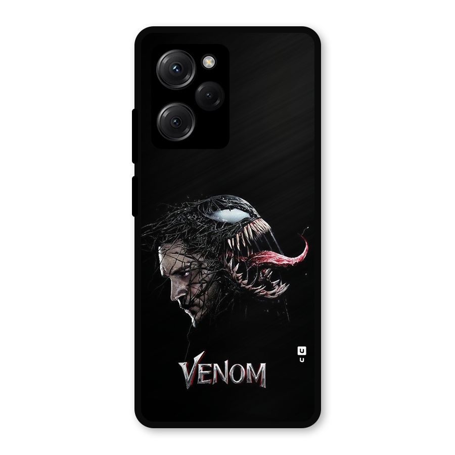 Venom Rage Metal Back Case for Poco X5 Pro