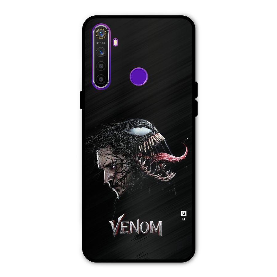Venom Rage Metal Back Case for Realme 5i