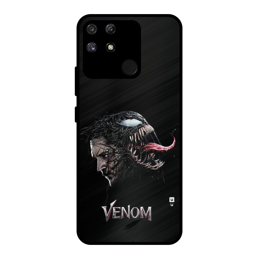 Venom Rage Metal Back Case for Realme Narzo 50A