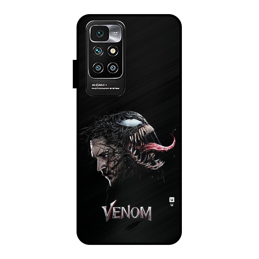 Venom Rage Metal Back Case for Redmi 10 Prime