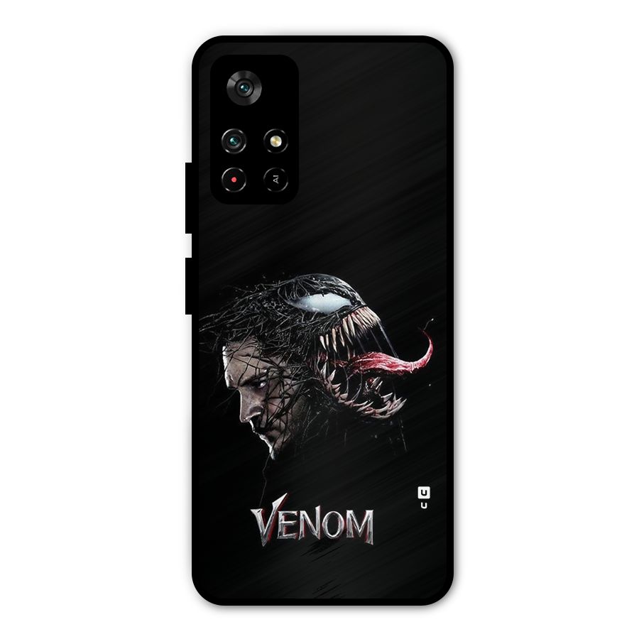 Venom Rage Metal Back Case for Redmi Note 11T 5G