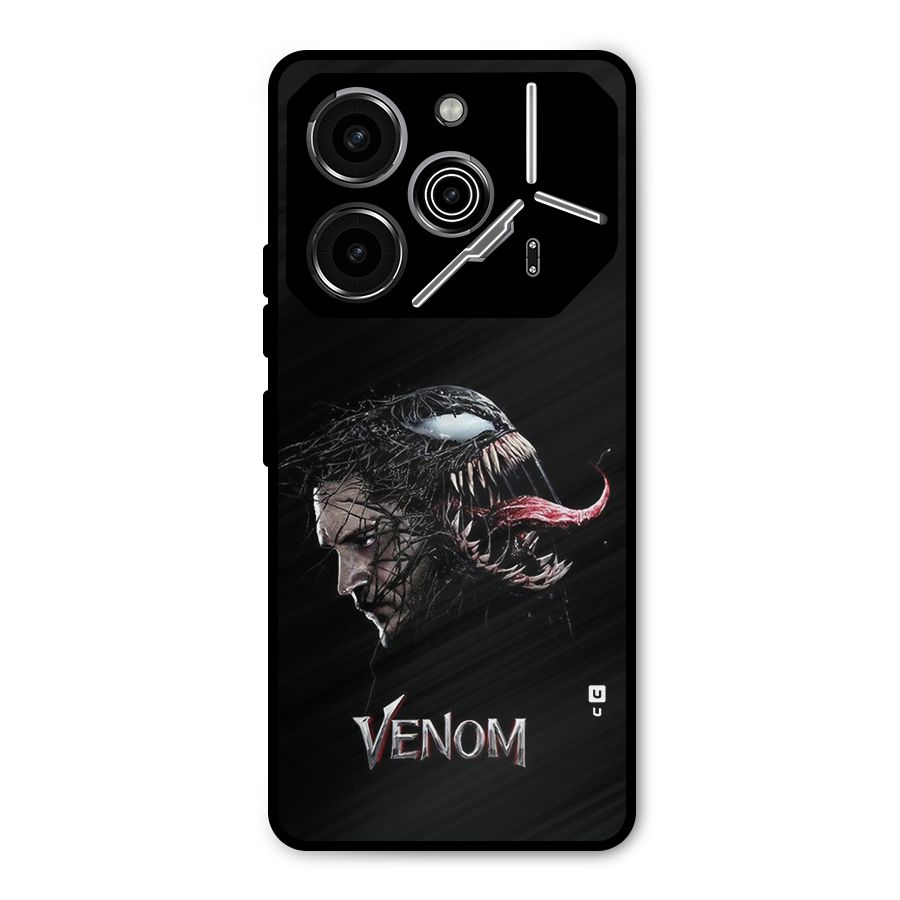 Venom Rage Metal Back Case for Tecno Pova 6 Pro