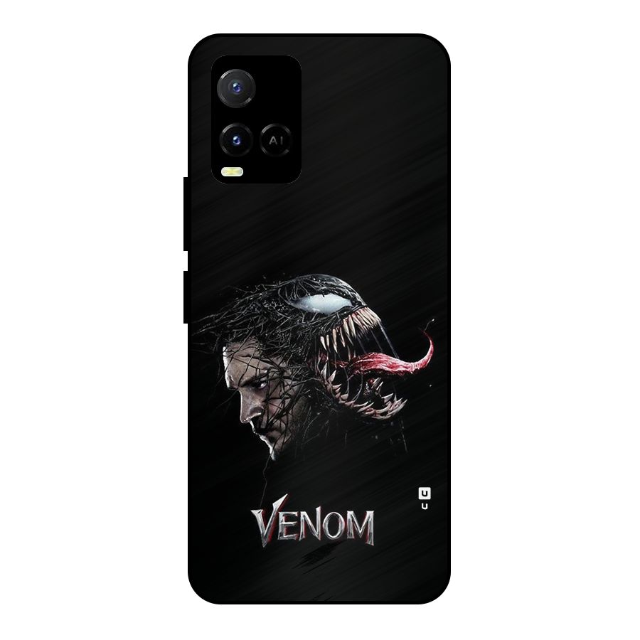 Venom Rage Metal Back Case for Vivo Y21A