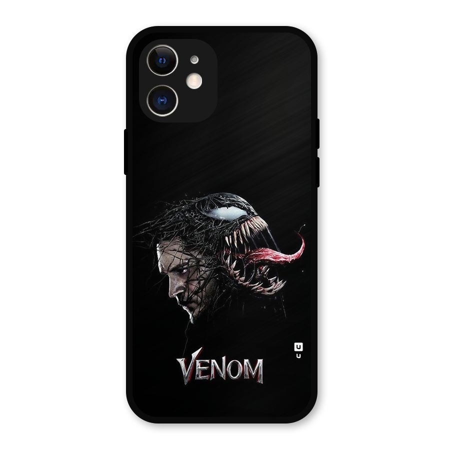 Venom Rage Metal Back Case for iPhone 12