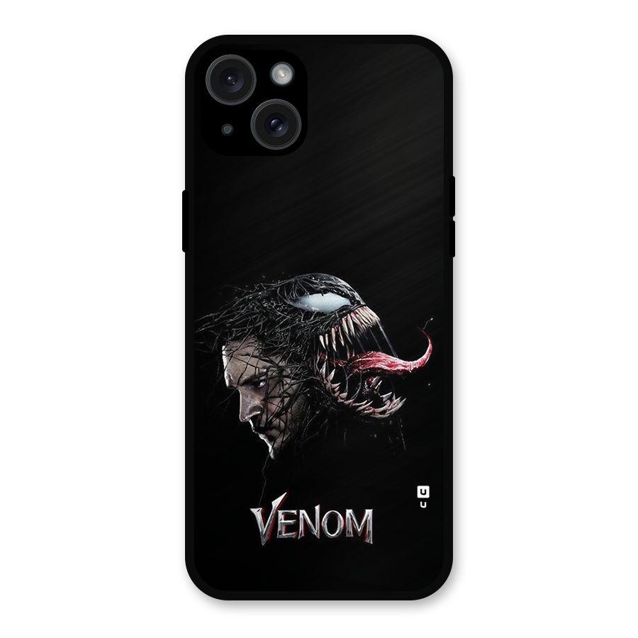 Venom Rage Metal Back Case for iPhone 15 Plus