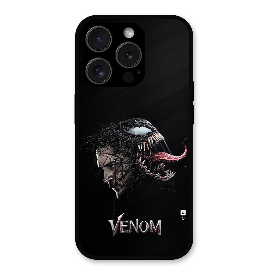 Venom Rage Metal Back Case for iPhone 15 Pro