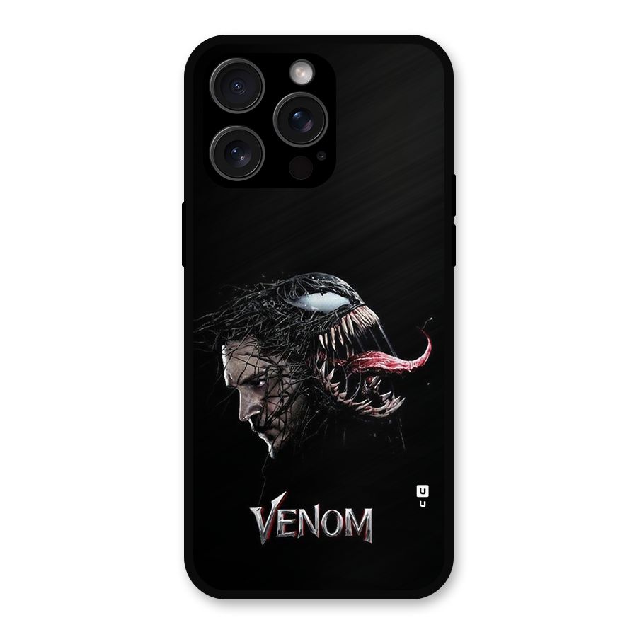Venom Rage Metal Back Case for iPhone 15 Pro Max