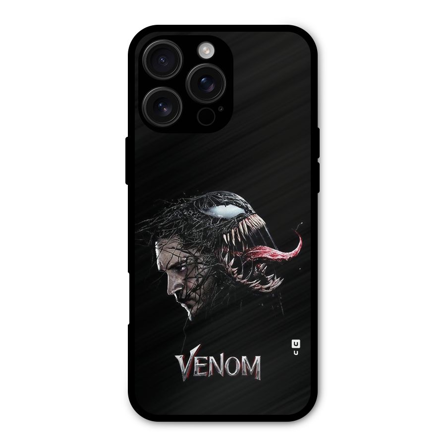 Venom Rage Metal Back Case for iPhone 16 Pro Max