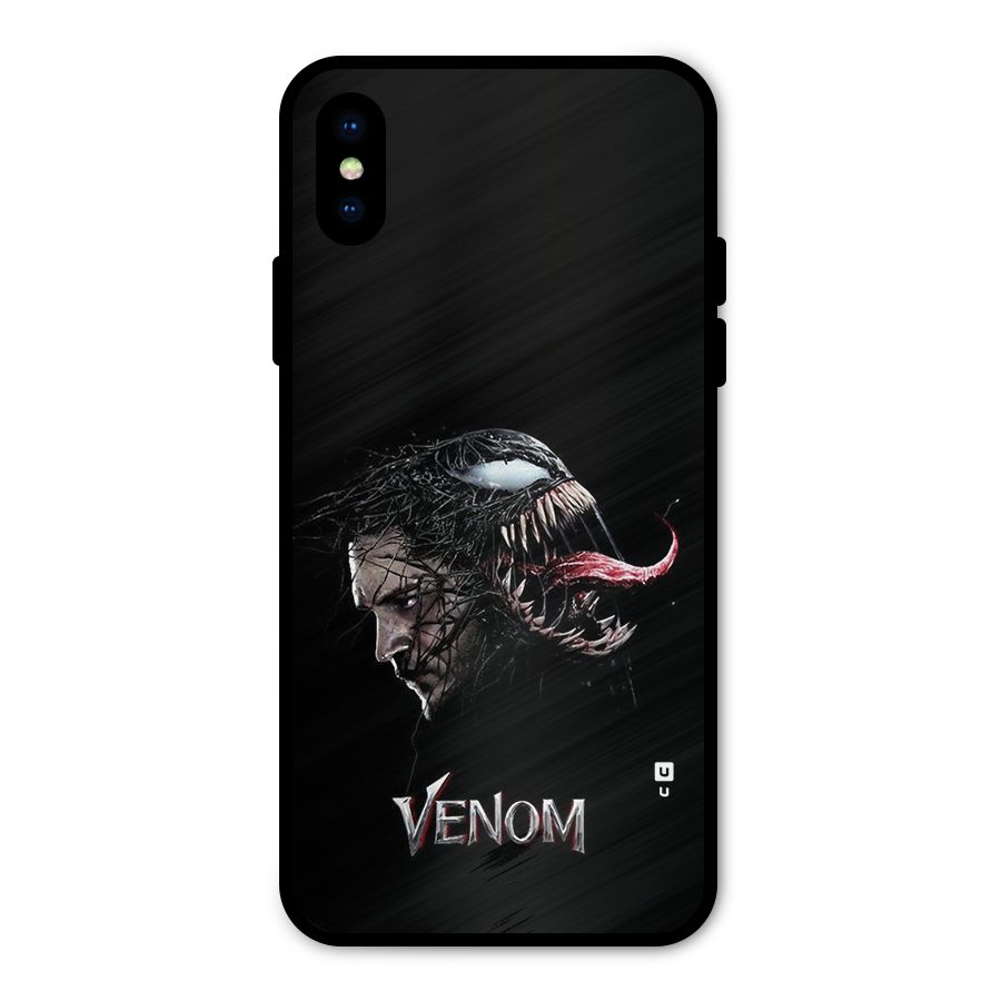 Venom Rage Metal Back Case for iPhone XS