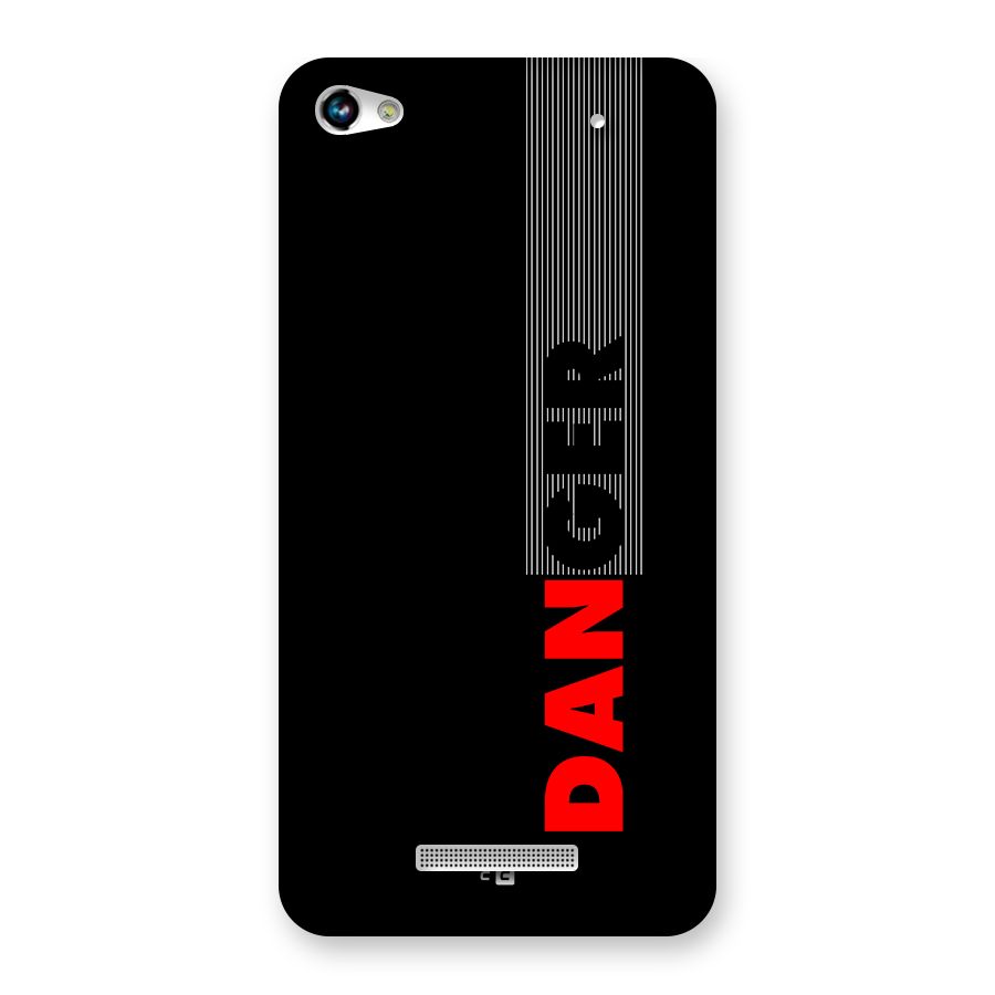 Vertical Danger Back Case for Canvas Hue 2 A316