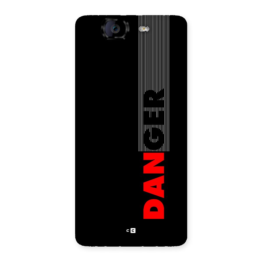 Vertical Danger Back Case for Canvas Knight A350