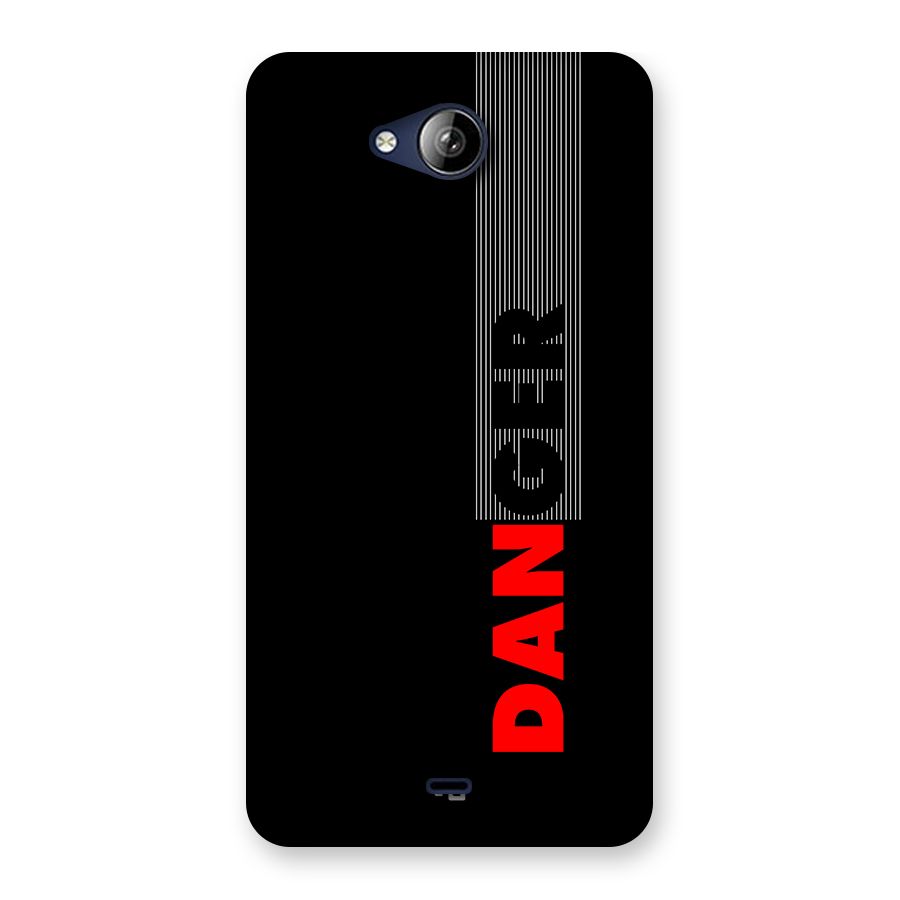 Vertical Danger Back Case for Canvas Play Q355
