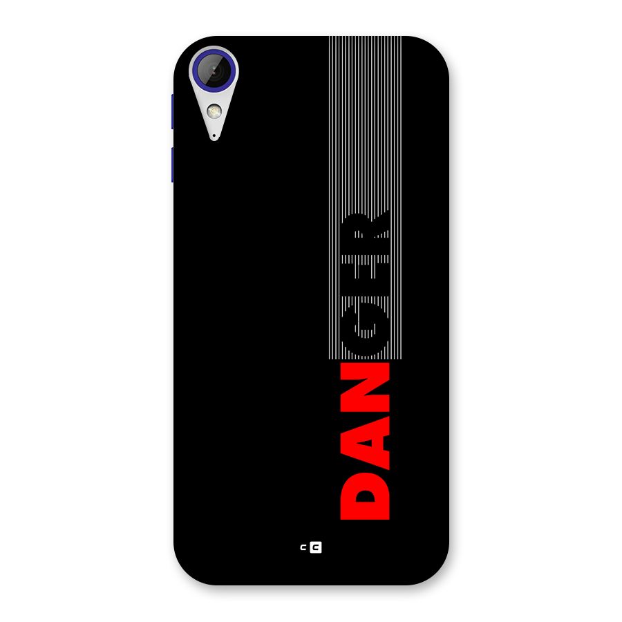 Vertical Danger Back Case for Desire 830