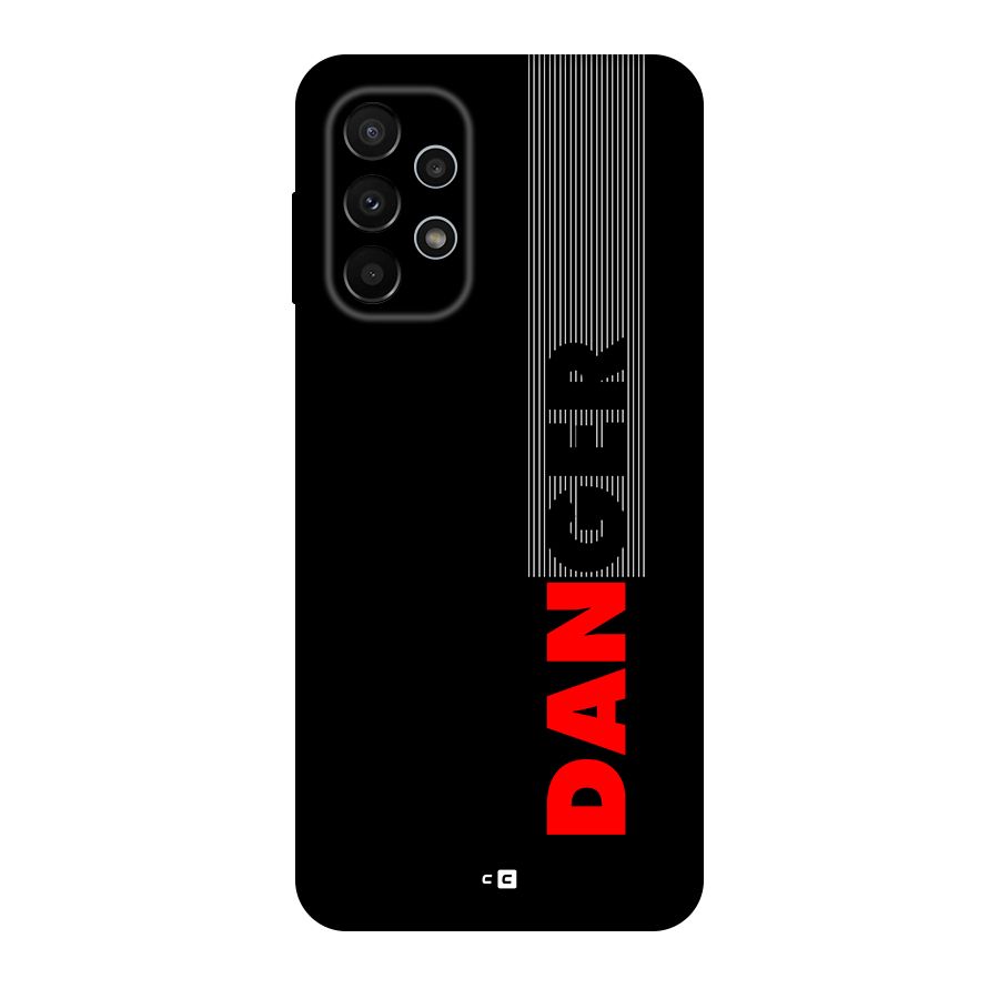 Vertical Danger Back Case for Galaxy A23