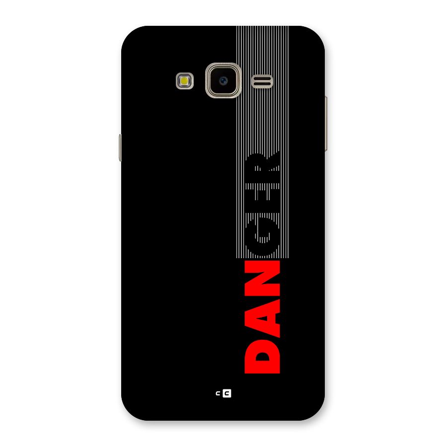 Vertical Danger Back Case for Galaxy J7 Nxt