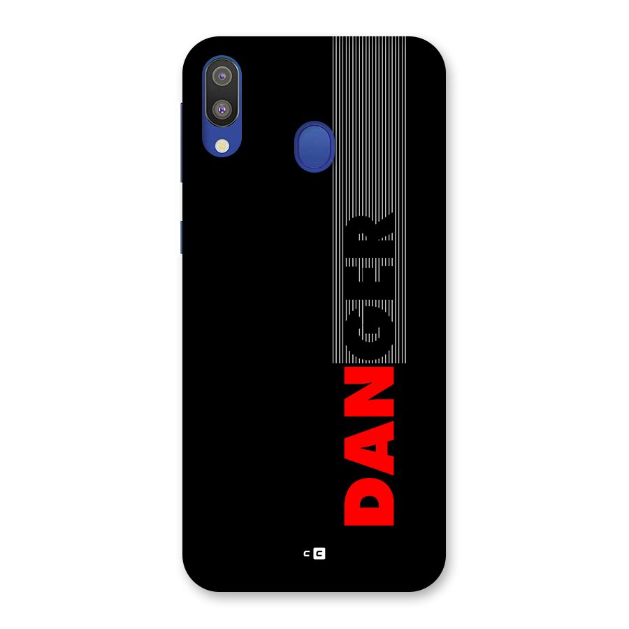 Vertical Danger Back Case for Galaxy M20