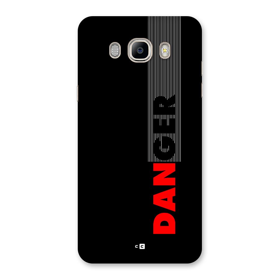 Vertical Danger Back Case for Galaxy On8