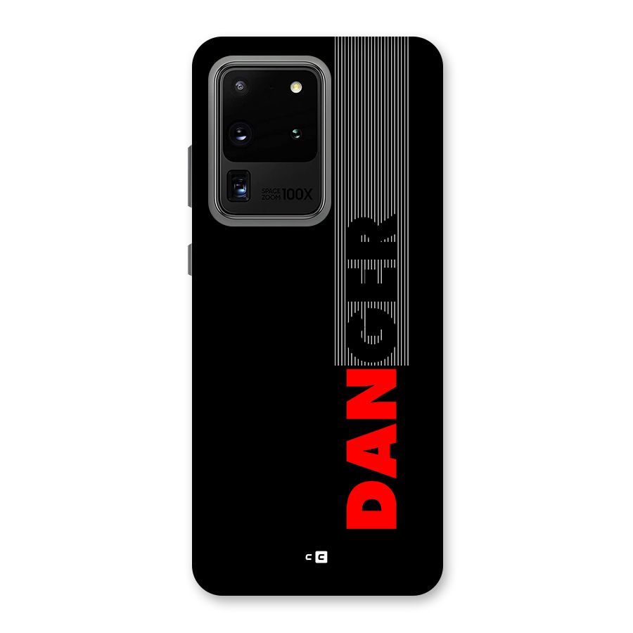 Vertical Danger Back Case for Galaxy S20 Ultra