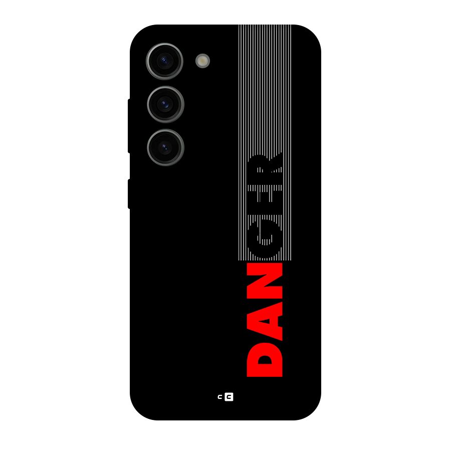 Vertical Danger Back Case for Galaxy S23
