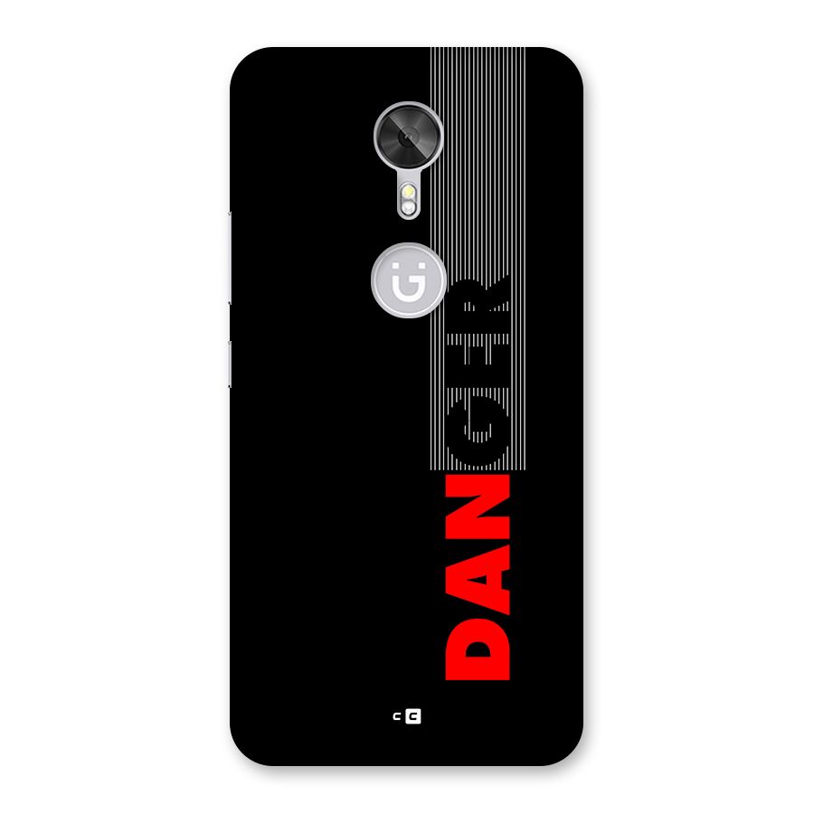 Vertical Danger Back Case for Gionee A1