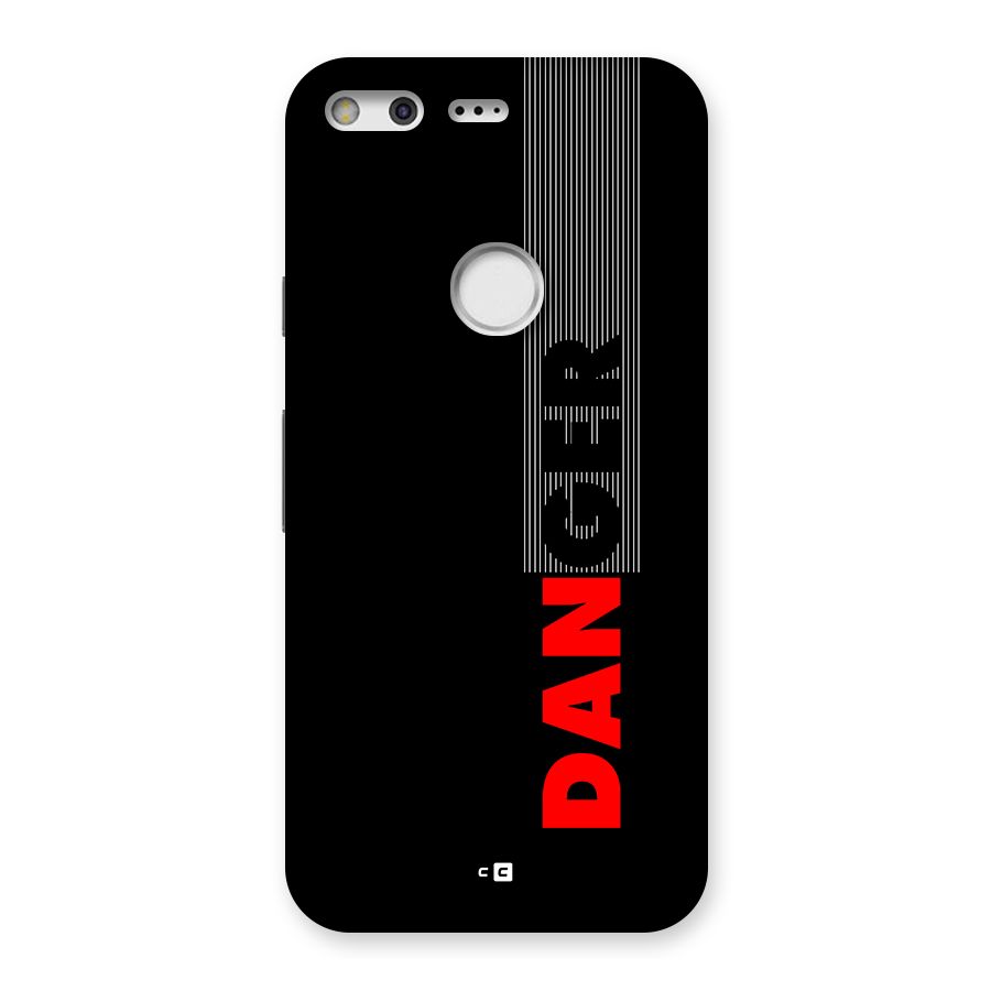 Vertical Danger Back Case for Google Pixel