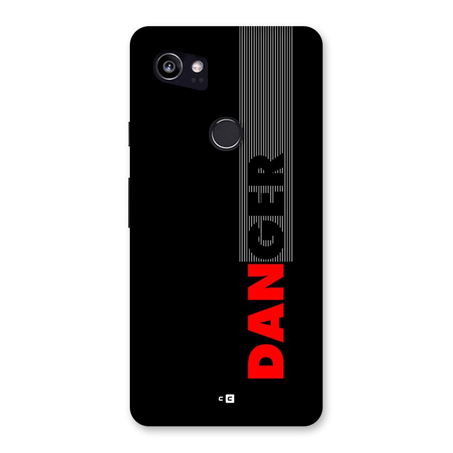 Vertical Danger Back Case for Google Pixel 2 XL