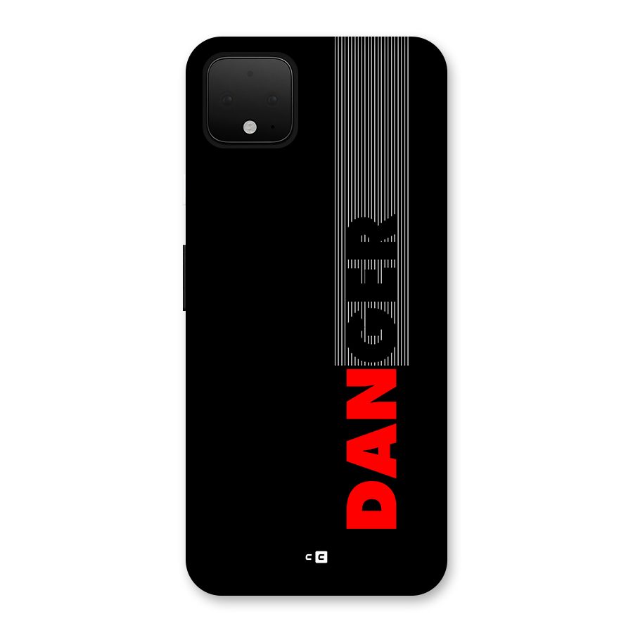Vertical Danger Back Case for Google Pixel 4 XL