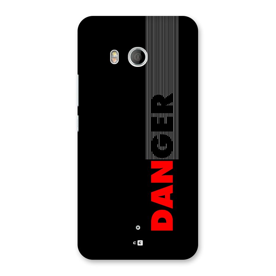 Vertical Danger Back Case for HTC U11