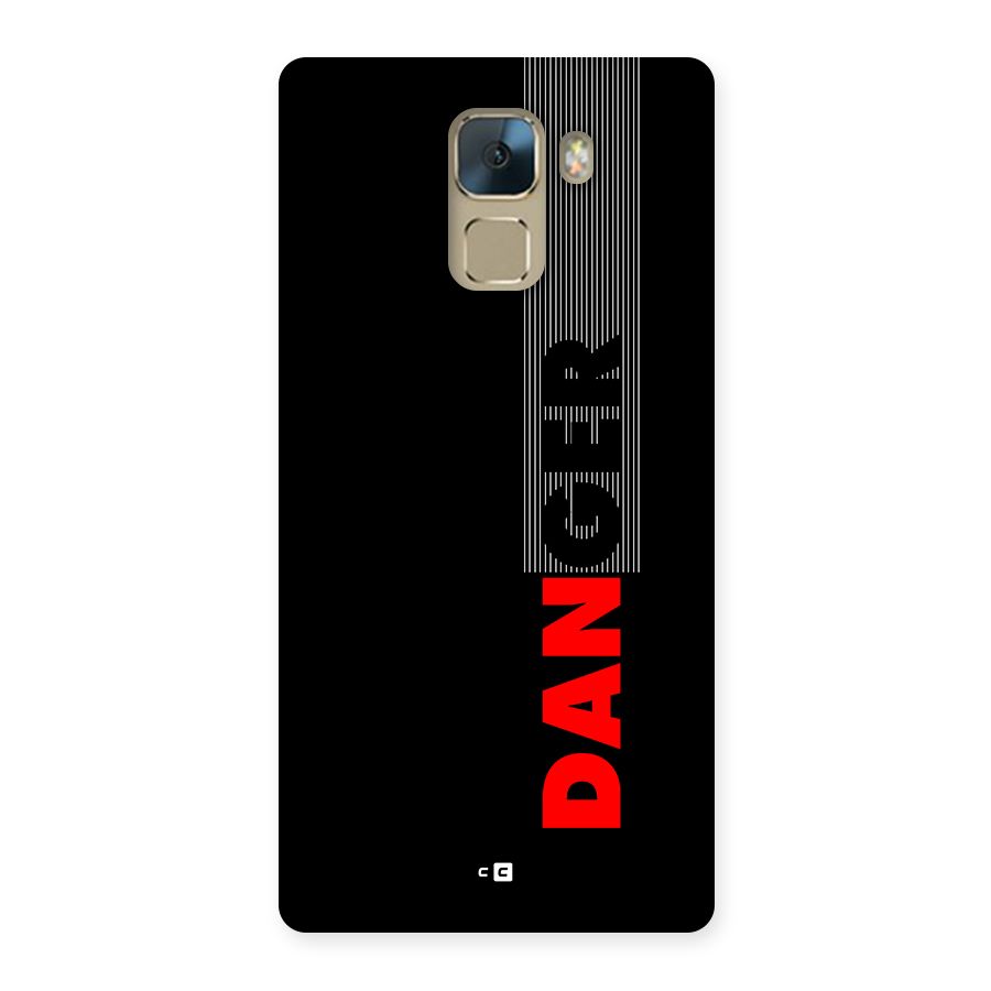 Vertical Danger Back Case for Honor 7