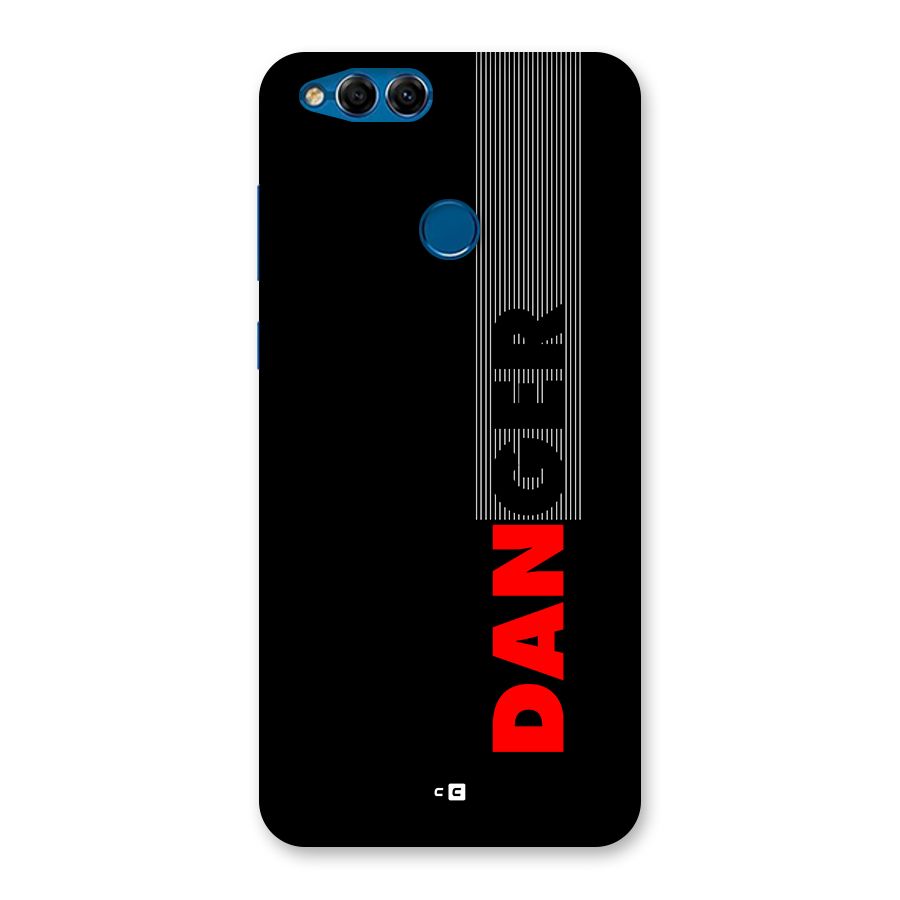 Vertical Danger Back Case for Honor 7X