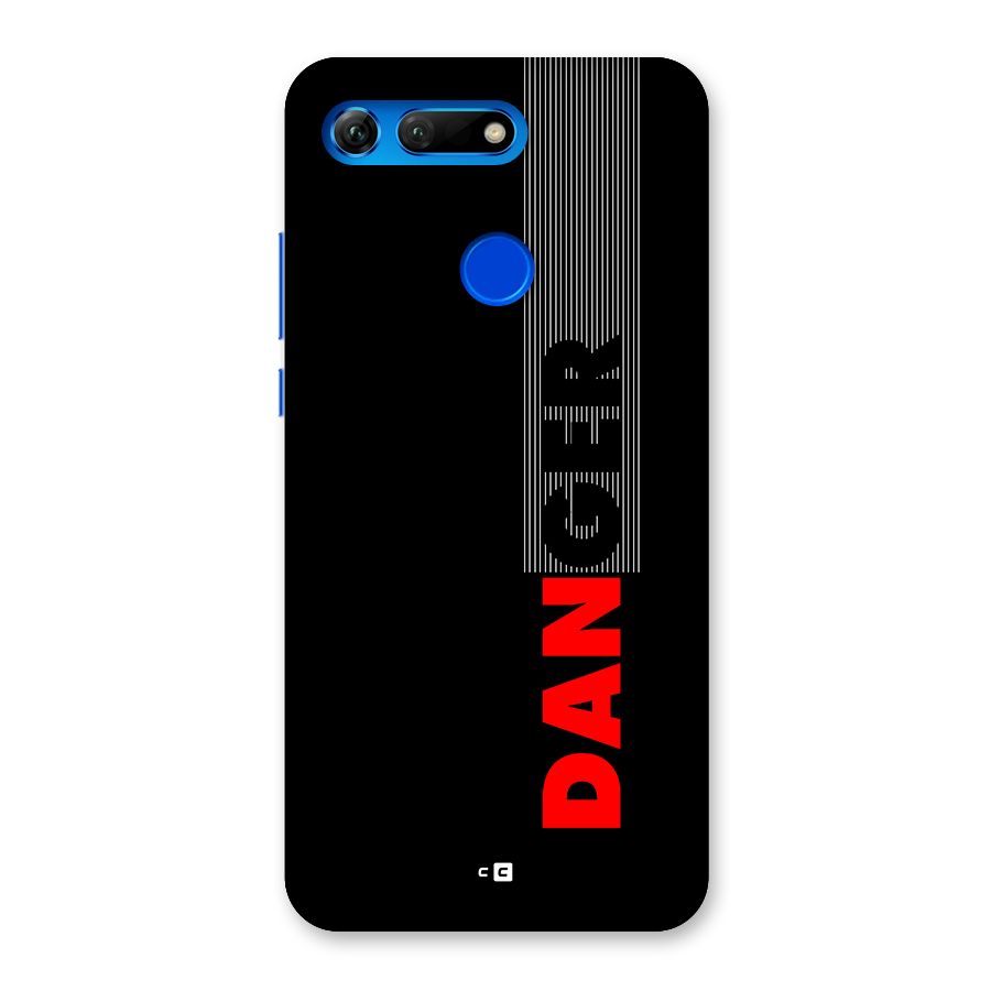 Vertical Danger Back Case for Honor View 20
