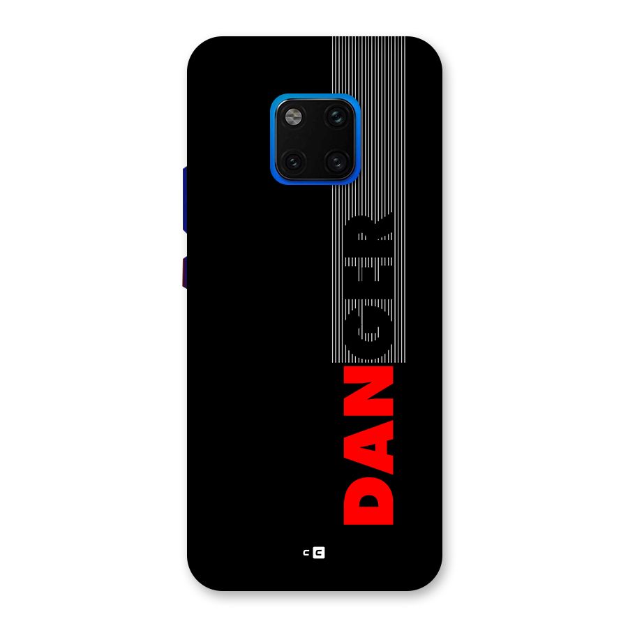 Vertical Danger Back Case for Huawei Mate 20 Pro